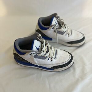 Air Jordan 3 Racer Blue Size 7Y